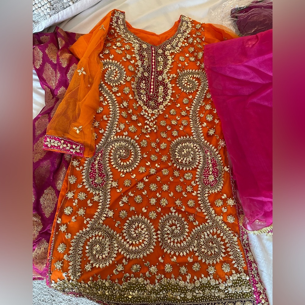 Pakistani wedding outfit!
